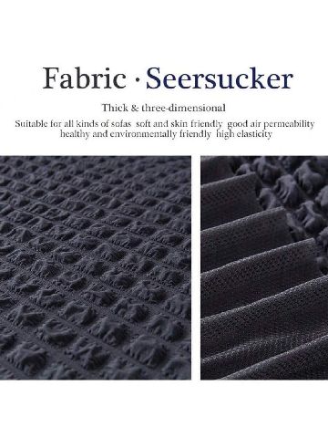 Husa pentru canapea SHEIN, gri inchis