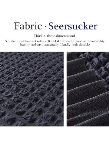 Husa pentru canapea SHEIN, gri inchis