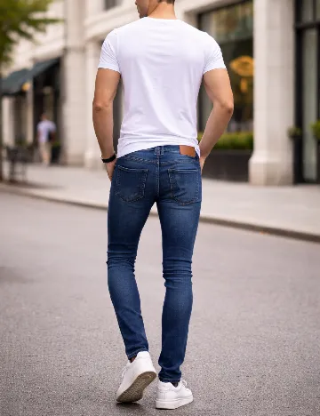 Blugi River Island, albastru