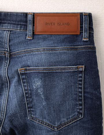 Blugi River Island, albastru