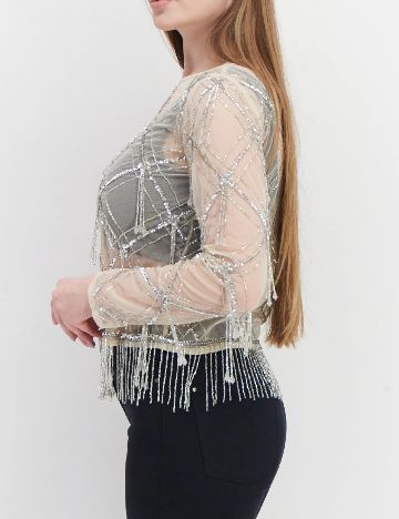 Bluza River Island, crem