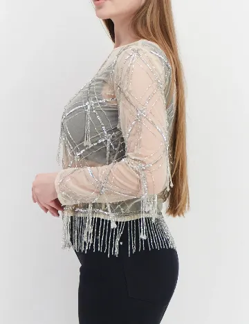 Bluza River Island, crem