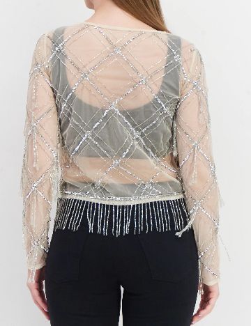 Bluza River Island, crem