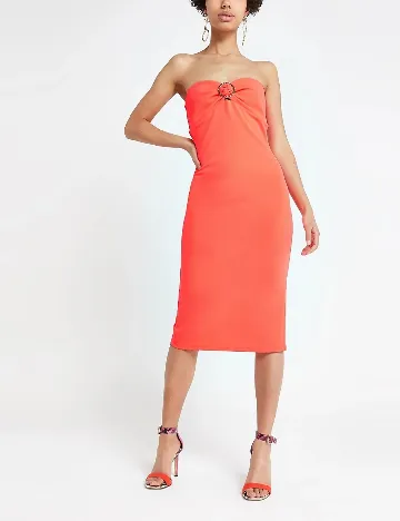 Rochie medie River Island, corai