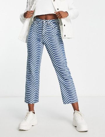 Blugi Bolongaro Trevor, albastru