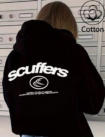 Hanorac SHEIN, negru