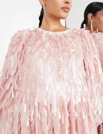 Rochie scurta ASOS, roz