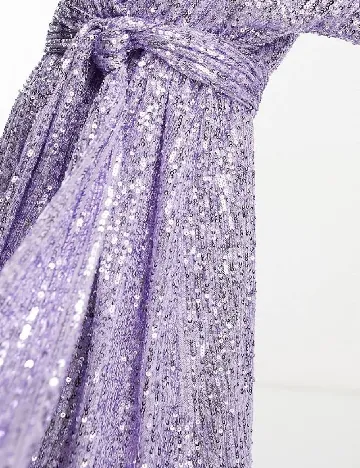 Rochie scurta ASOS, mov