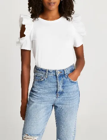 Bluza River Island, alb