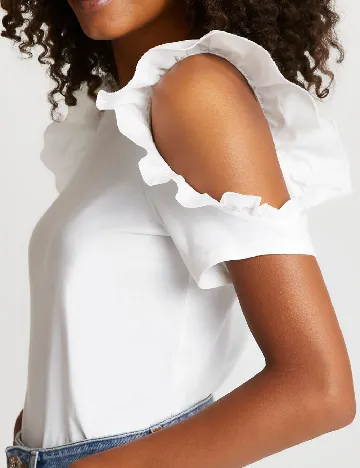 Bluza River Island, alb