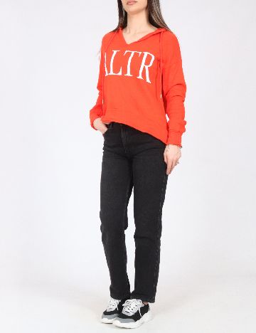 Hanorac River Island, portocaliu