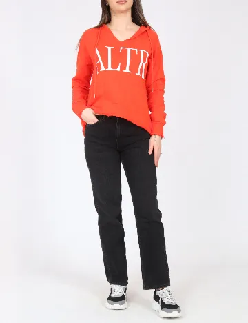 Hanorac River Island, portocaliu