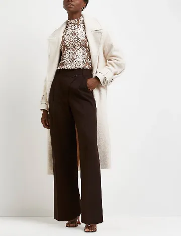 Bluza River Island, alb/maro