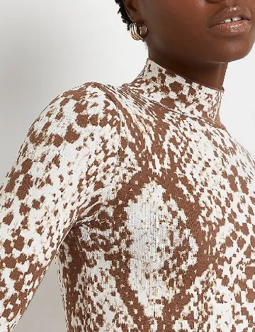 Bluza River Island, alb/maro