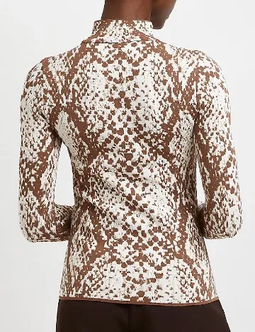 Bluza River Island, alb/maro