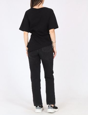 Tricou River Island, negru