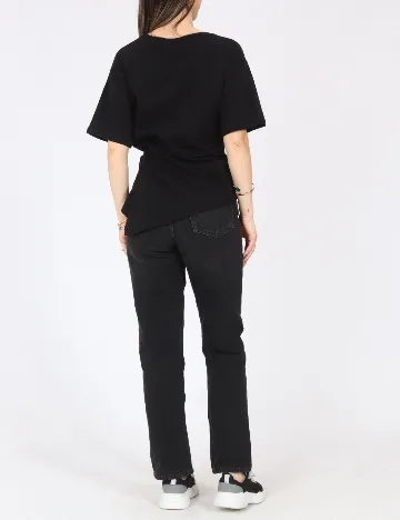 Tricou River Island, negru