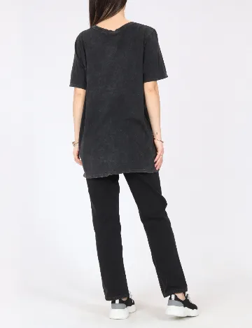 Tricou Oversize River Island, gri