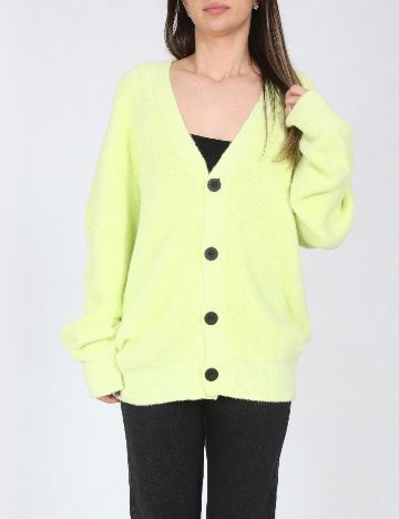 Cardigan Oversize River Island, verde