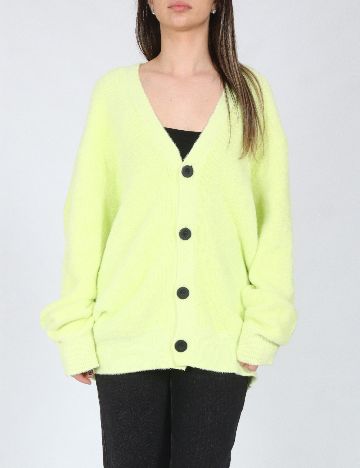 Cardigan Oversize River Island, verde