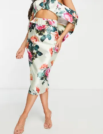 Fusta ASOS, floral print