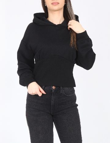 Hanorac River Island, negru