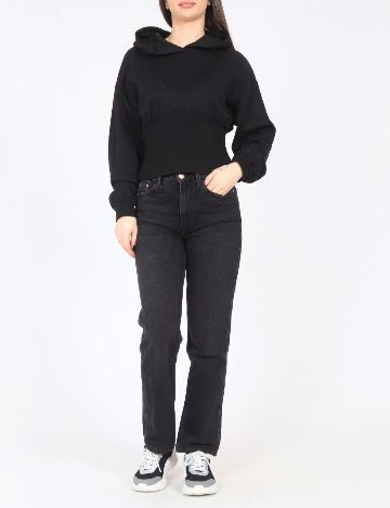 Hanorac River Island, negru