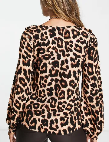 Camasa River Island, animal print