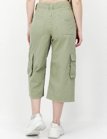 Pantaloni trei sferturi River Island, verde