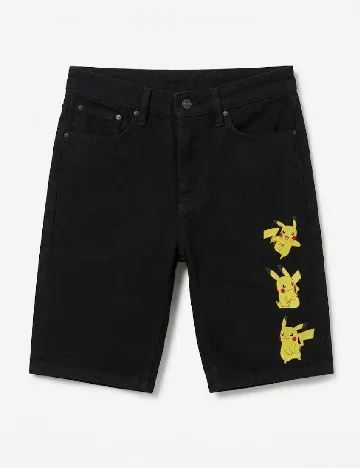 Pantaloni scurti ASOS, negru