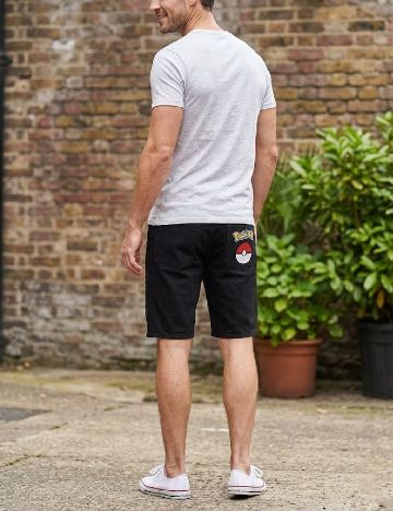 Pantaloni scurti ASOS, negru