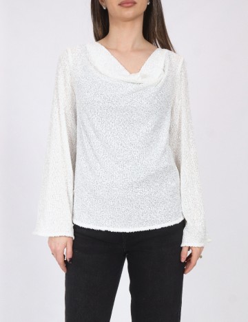 Bluza River Island, alb