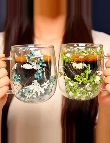 Set cani 2 bucati SHEIN, transparent