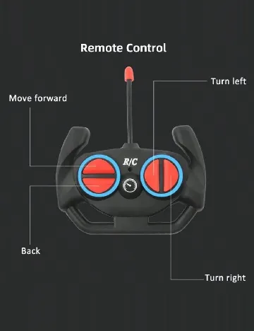Masina cu telecomanda SHEIN, negru