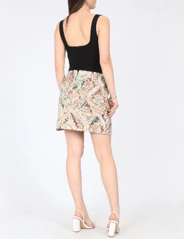 Fusta River Island, mix culori