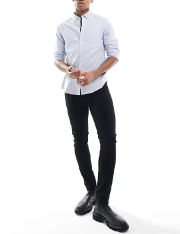 Camasa ASOS, albastru