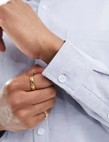 Camasa ASOS, albastru