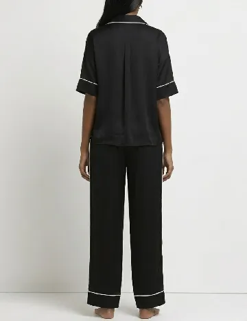 Camasa de noapte River Island, negru