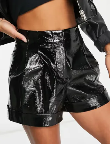 Pantaloni scurti River Island, negru