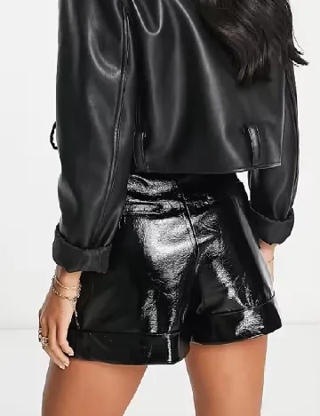 Pantaloni scurti River Island, negru