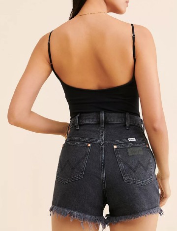 Pantaloni scurti Wrangler, negru