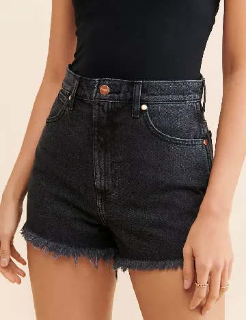 Pantaloni scurti Wrangler, negru