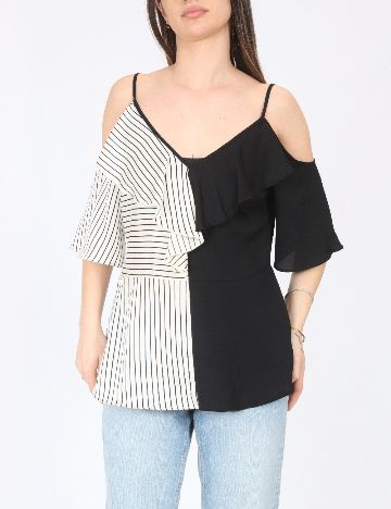 Bluza River Island, negru