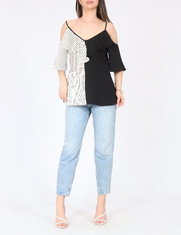 Bluza River Island, negru