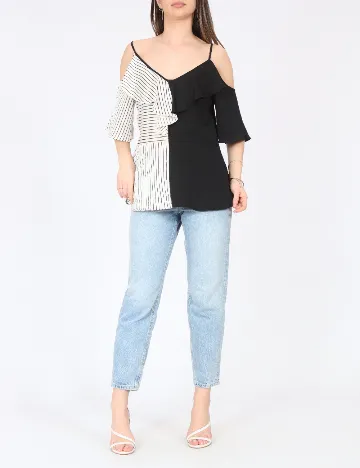 Bluza River Island, negru