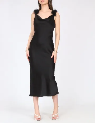 Rochie medie River Island, negru
