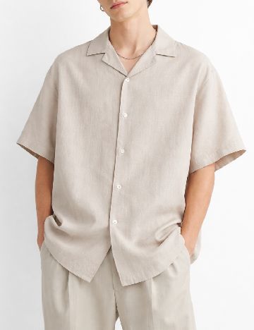 Camasa Oversize ASOS, bej