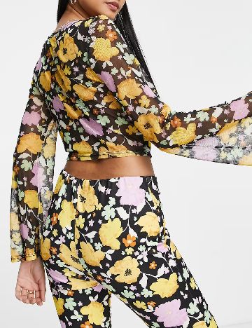 Top River Island, floral