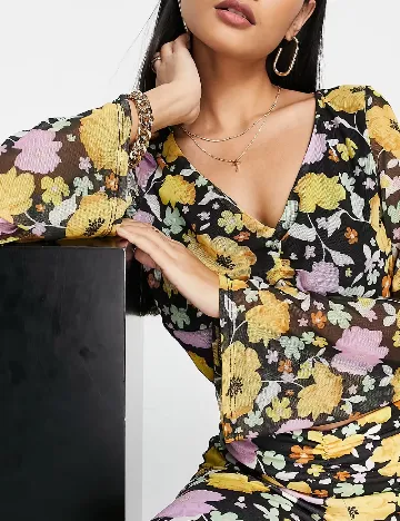 Top River Island, floral