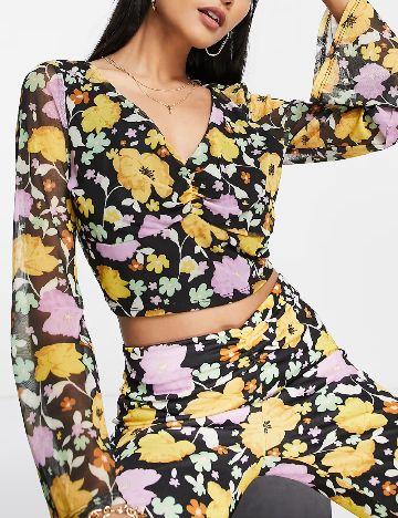 Top River Island, floral